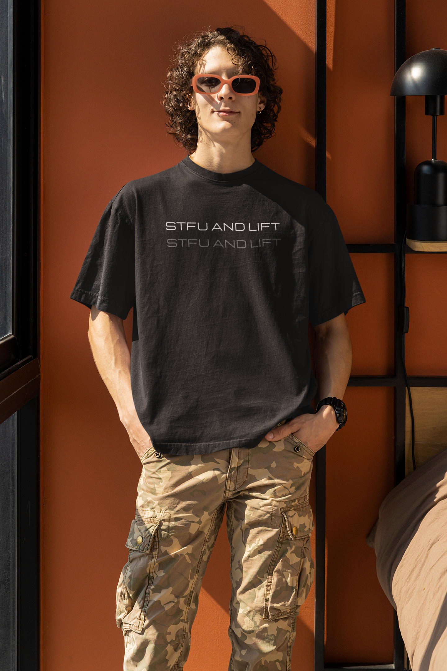 STFU And Lift Oversized T-shirt