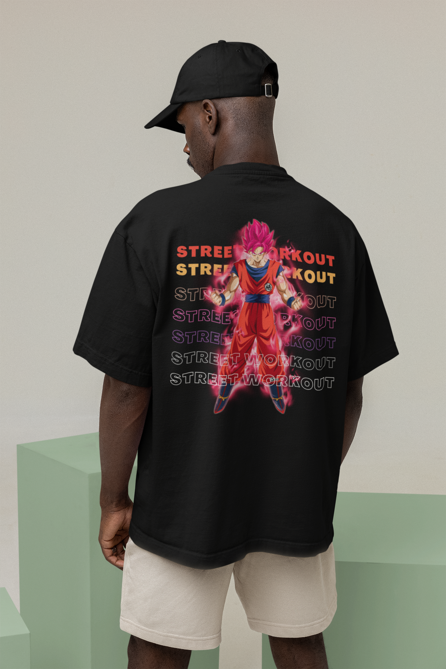 Street Workout x Goku Oversized T-shirt