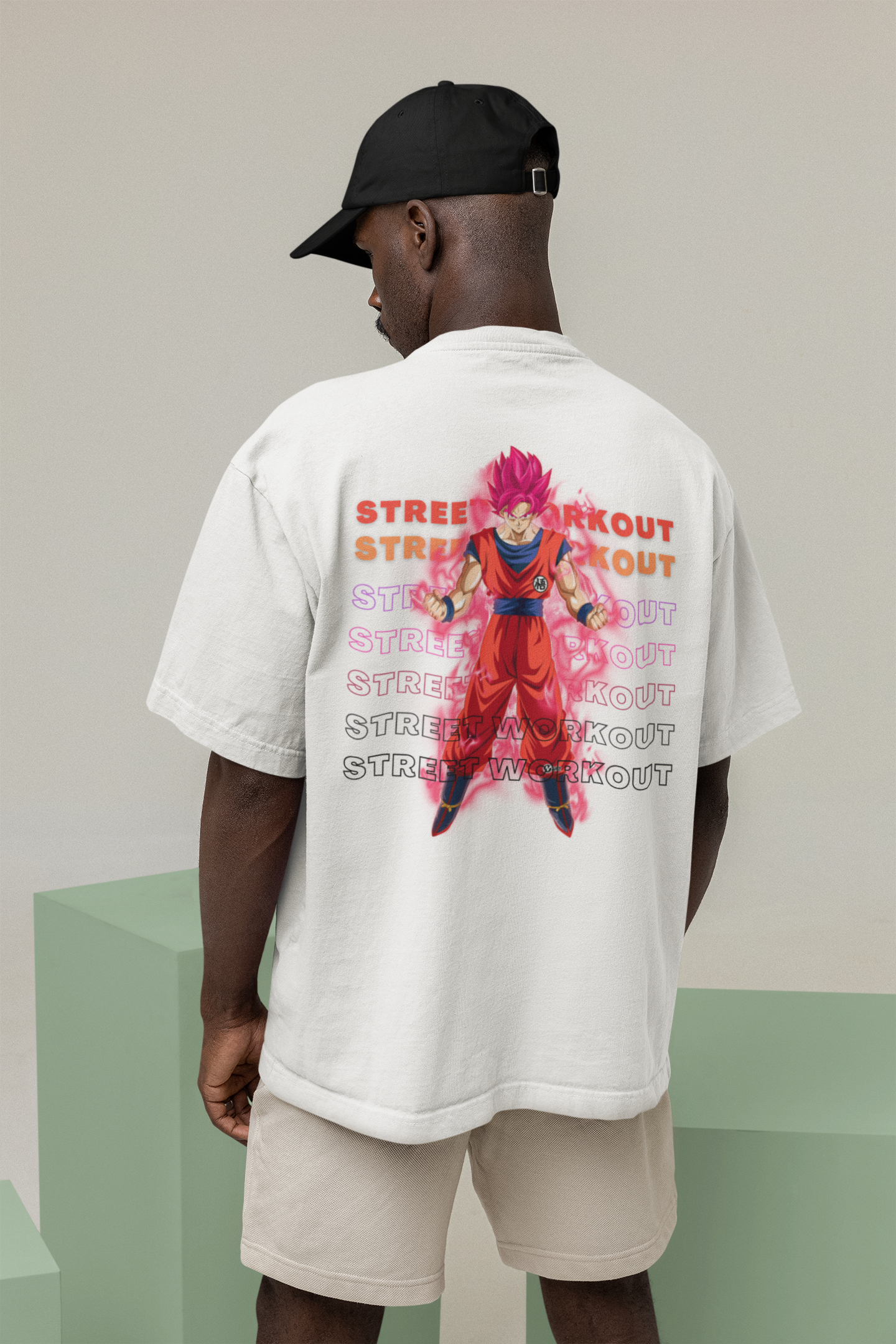 Street Workout x Goku Oversized T-shirt