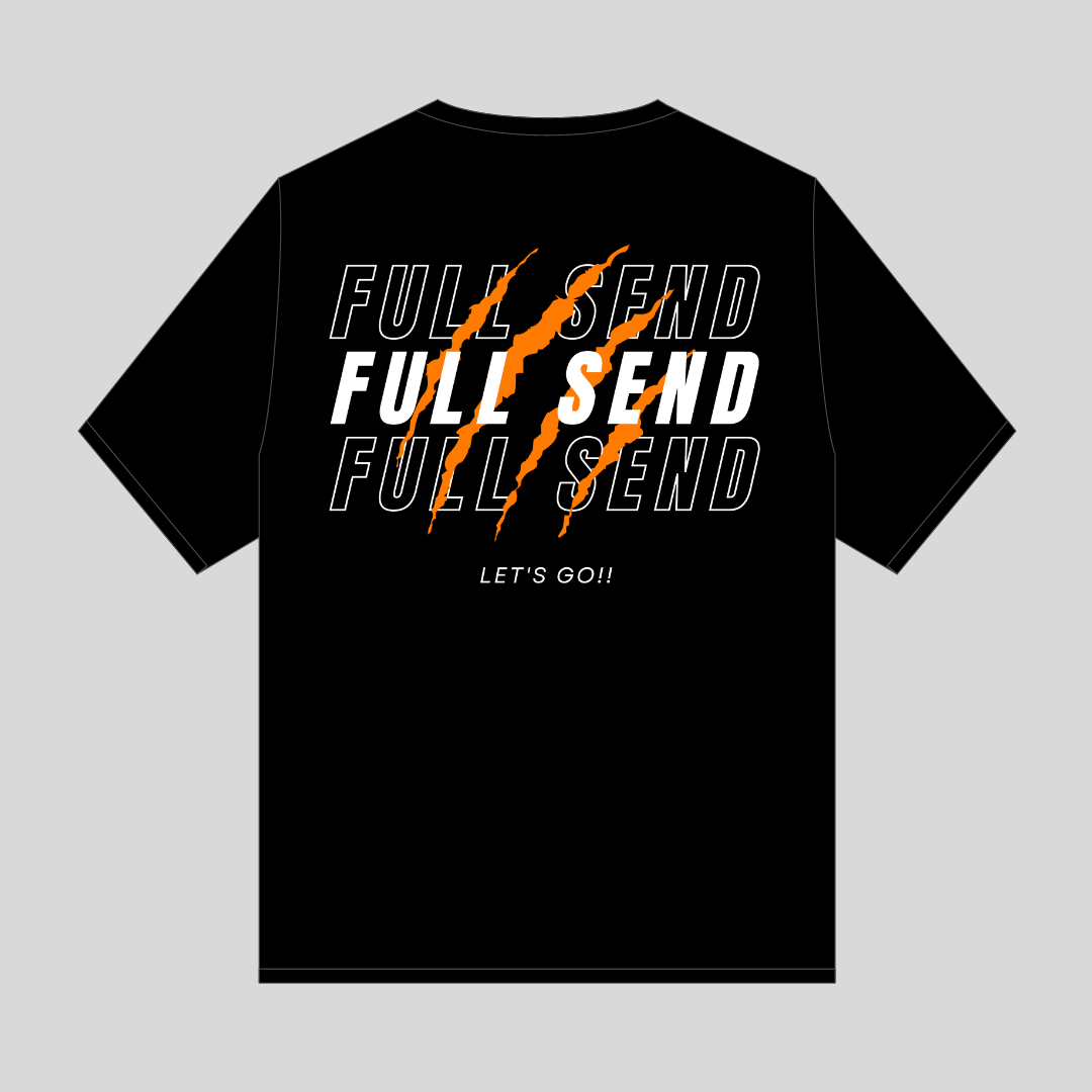 Full Send Oversized T-shirt – Rep God