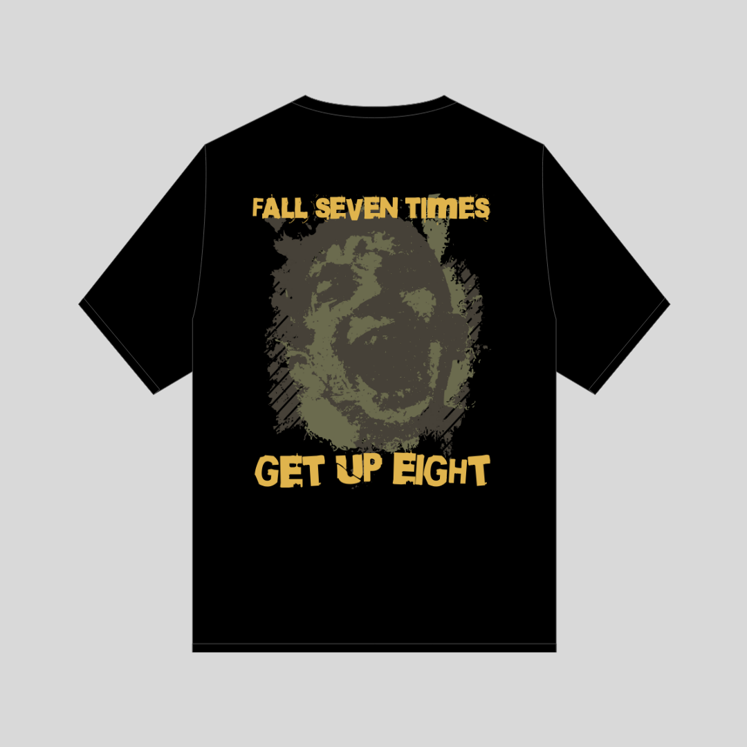 Fall seven times | Oversized Tshirt