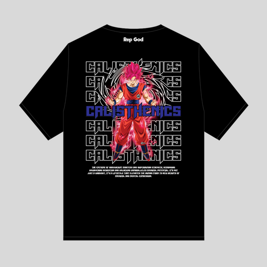 Calisthenics x Goku Oversized T-shirt