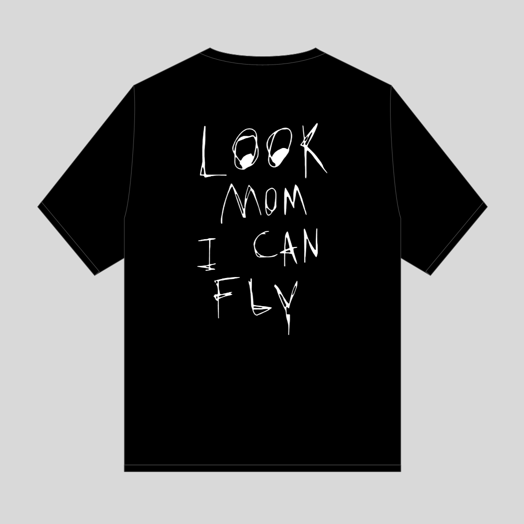 Look Mom I Can Fly Oversized T-shirt