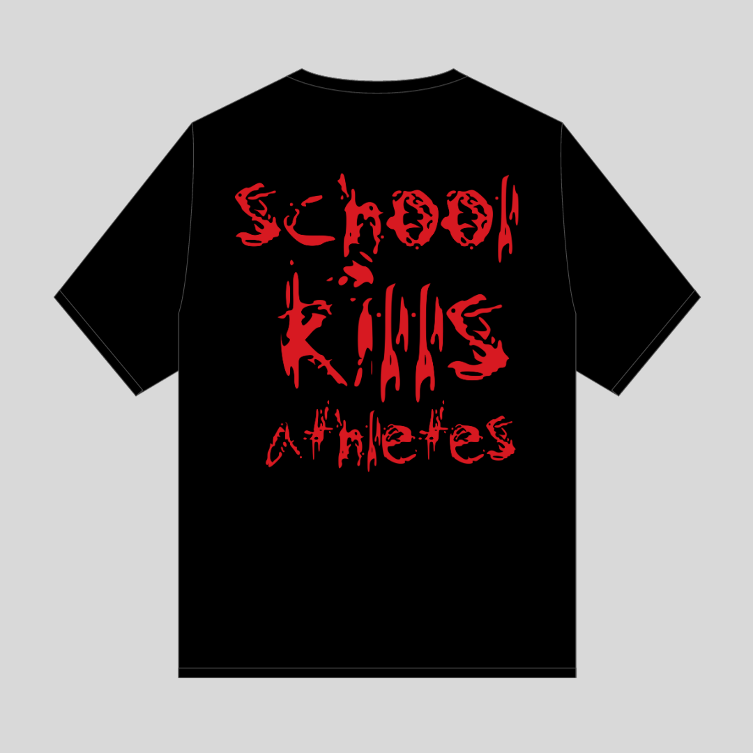 School Kills Athletes Oversized T-shirt