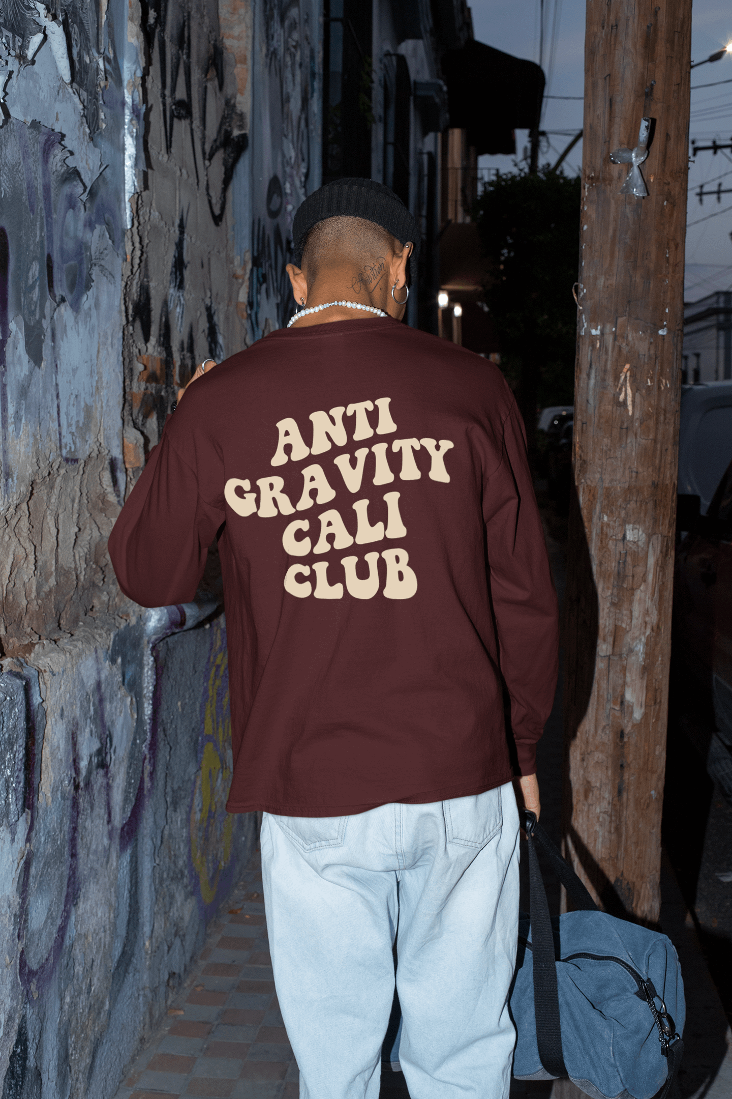 Anti Gravity Cali Club | Full Sleeve T-shirt