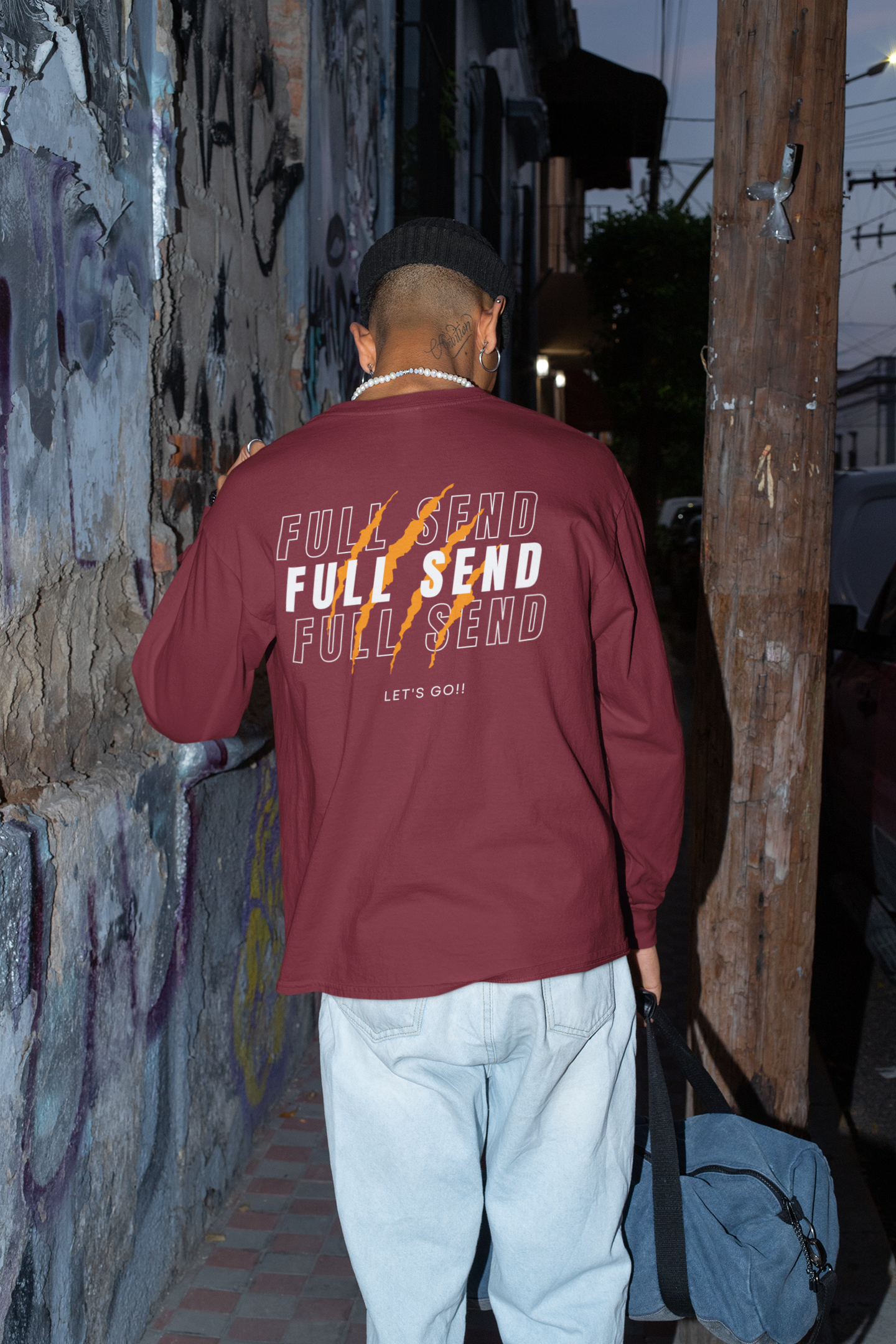 Full Send | Full Sleeve T-shirt