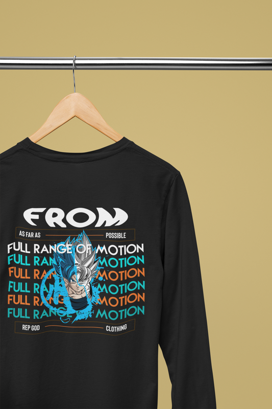 Full Range Of Motion | Full Sleeve T-shirt