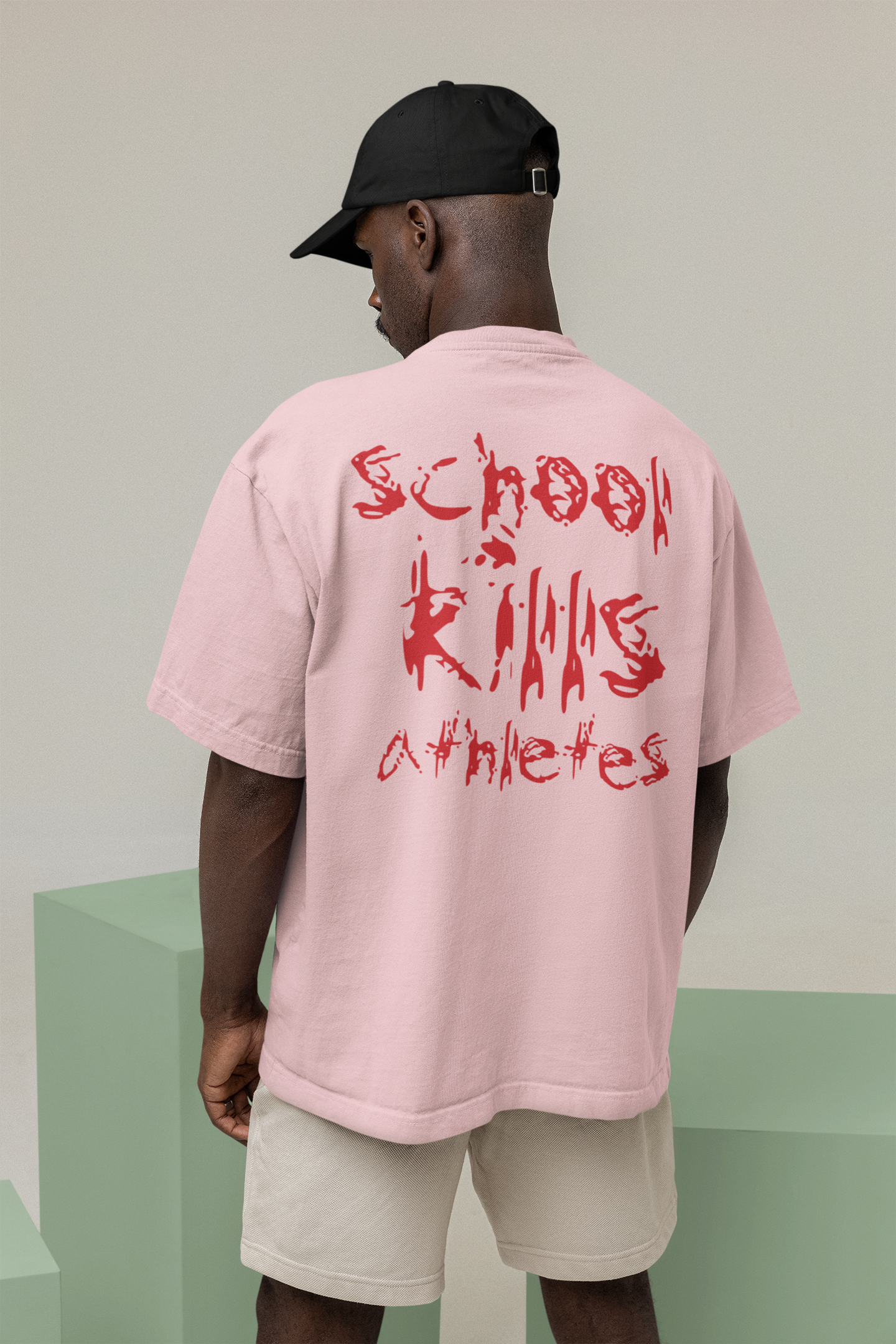 School Kills Athletes Oversized T-shirt