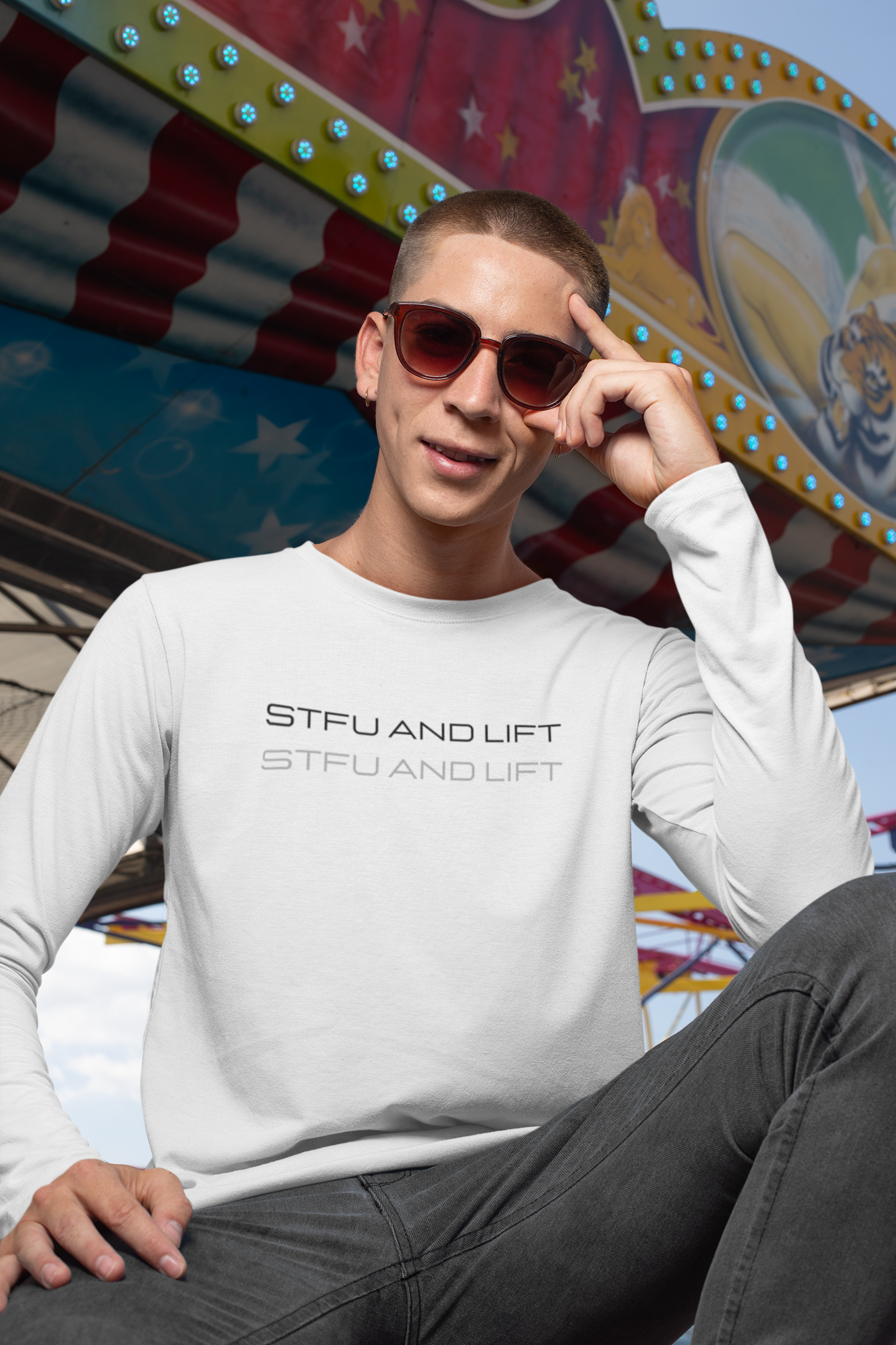 STFU And Lift | Full Sleeve T-shirt