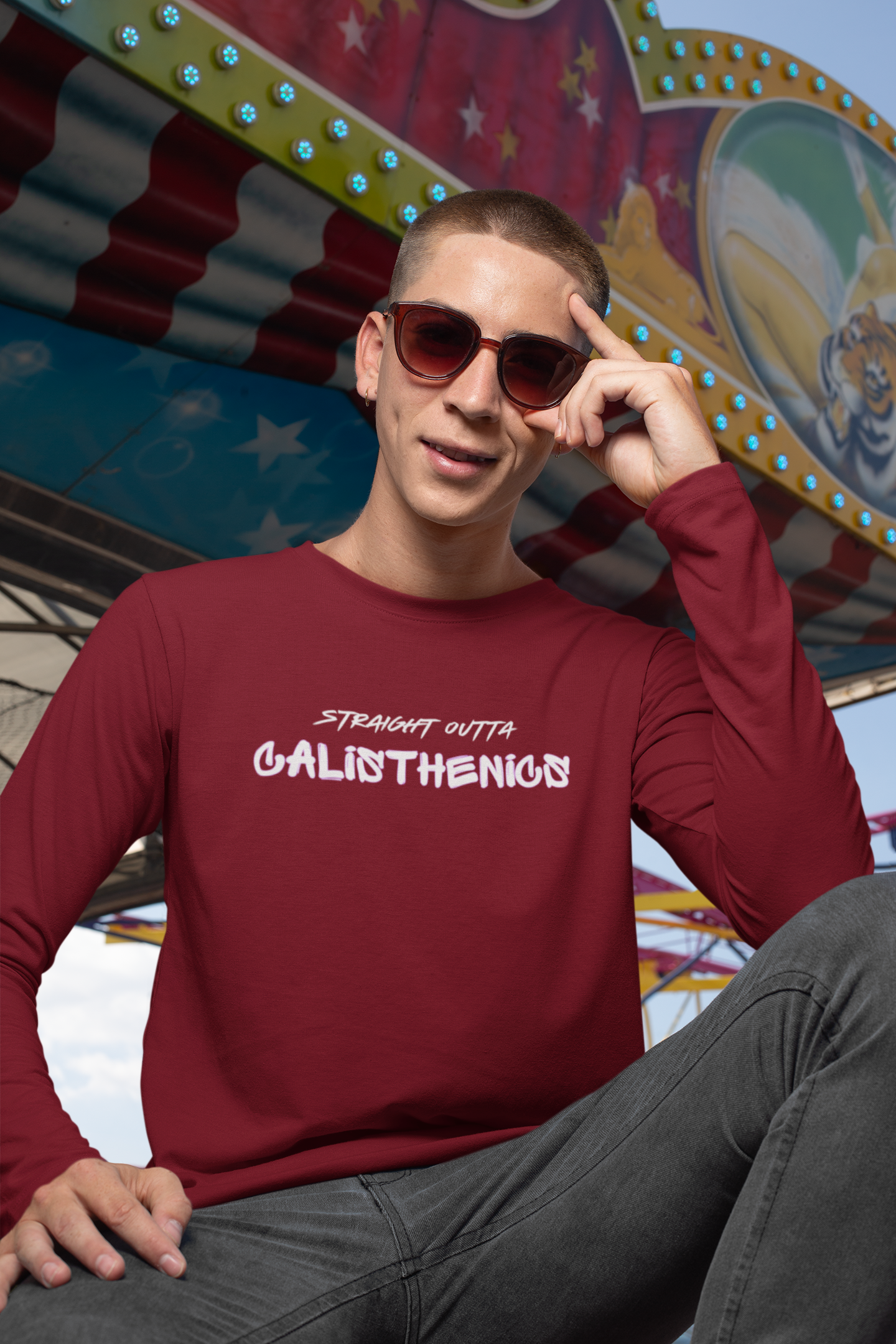 Straight Outta Calisthenics | Full Sleeve T-shirt