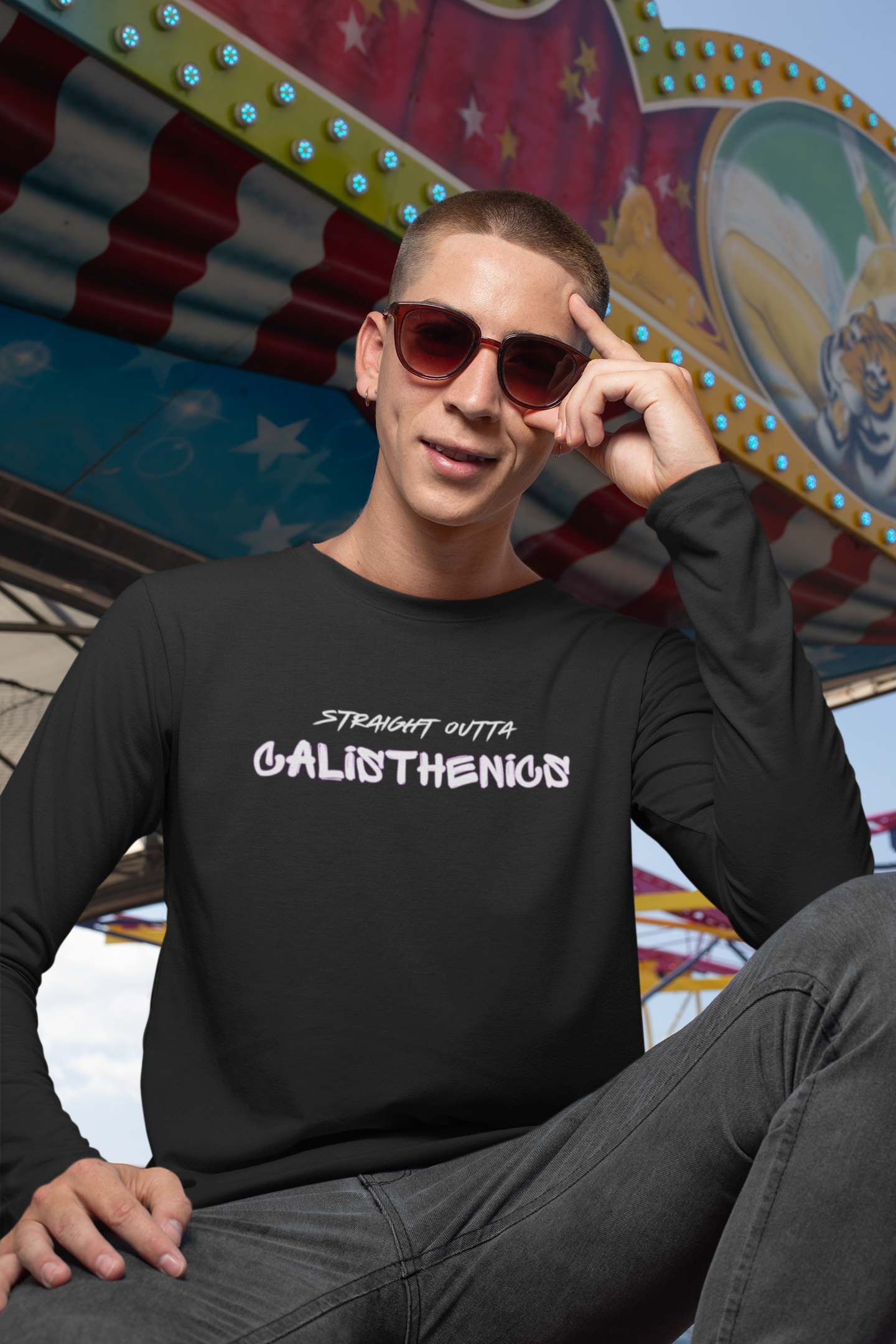 Straight Outta Calisthenics | Full Sleeve T-shirt