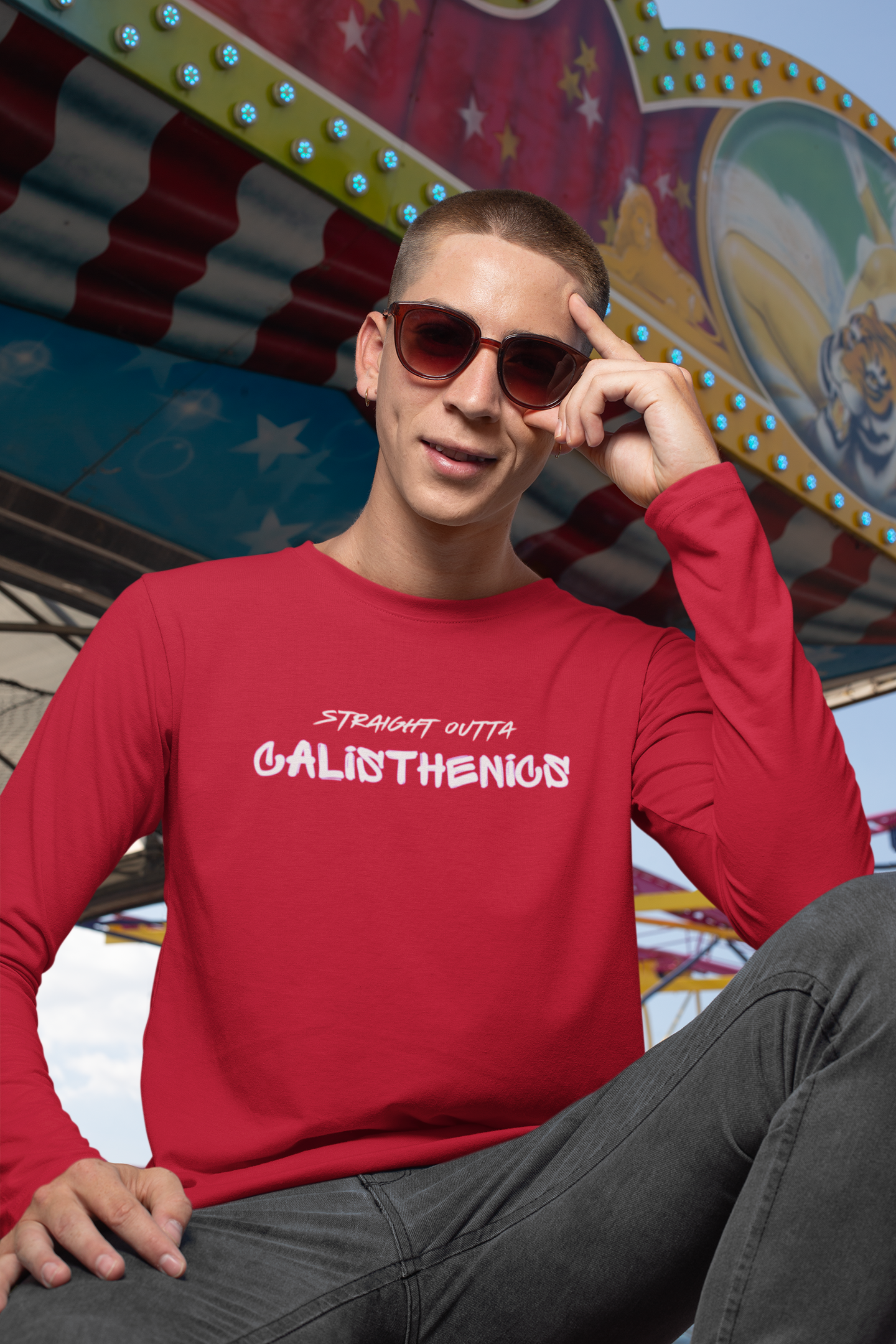 Straight Outta Calisthenics | Full Sleeve T-shirt