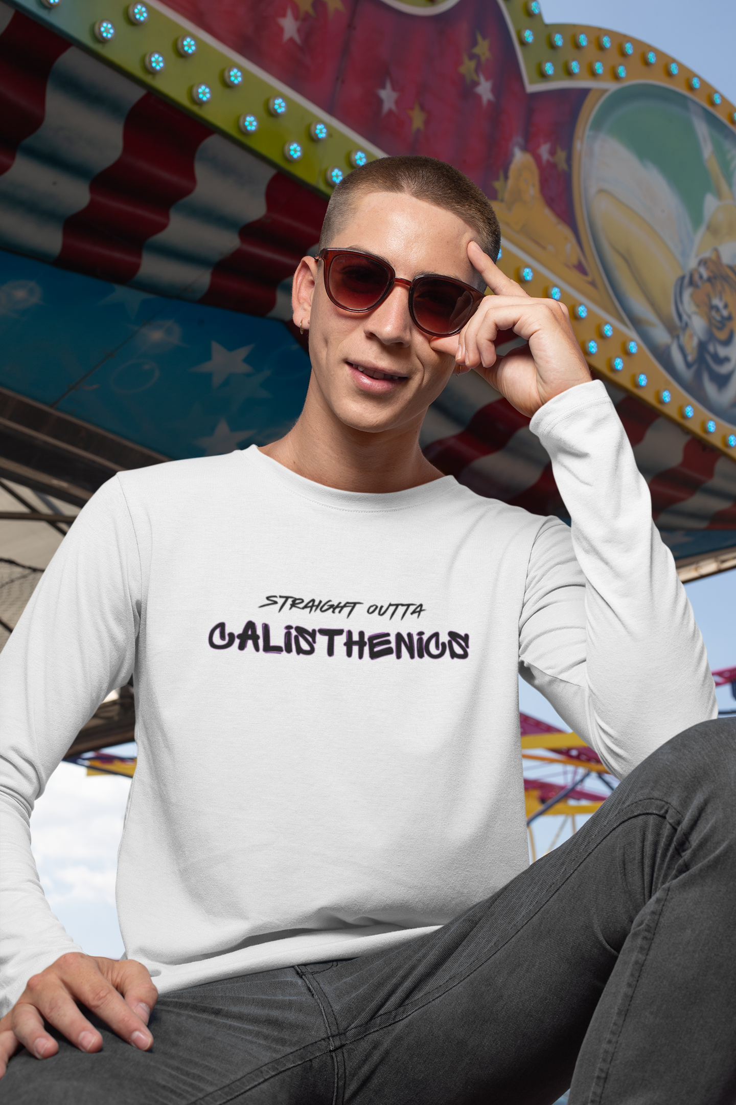 Straight Outta Calisthenics | Full Sleeve T-shirt