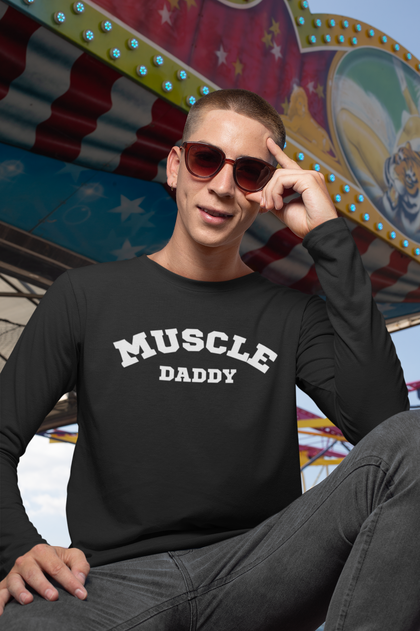 Muscle Daddy | Full Sleeve T-shirt