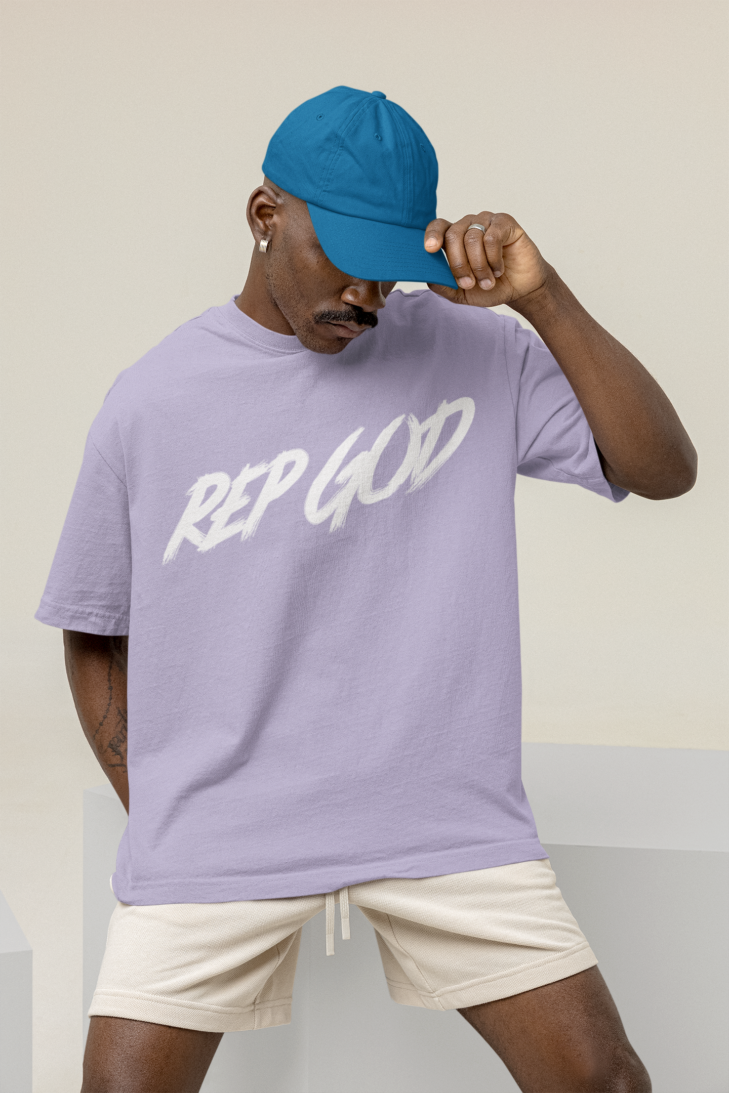 Rep God Oversized T-shirt