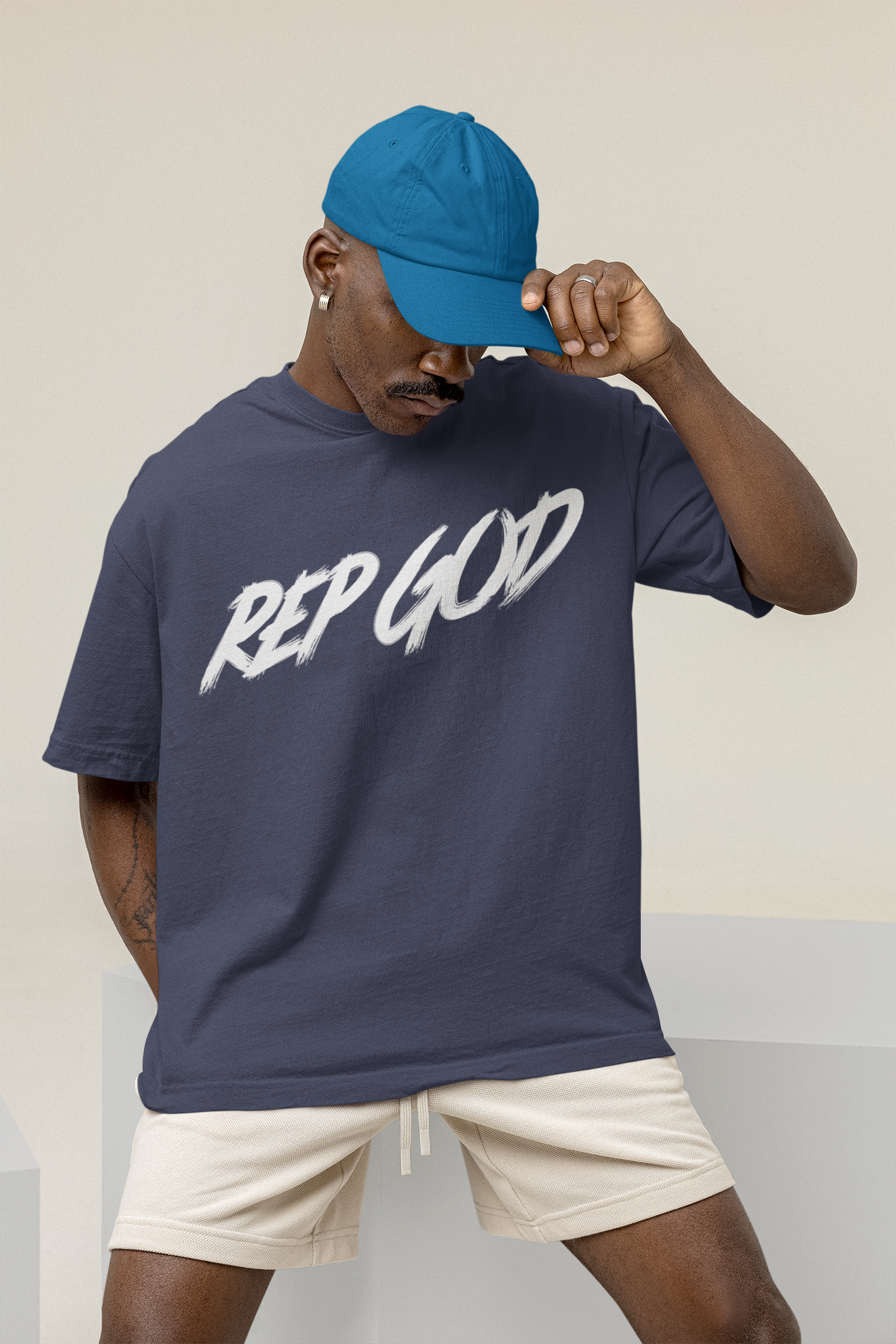 Rep God Oversized T-shirt