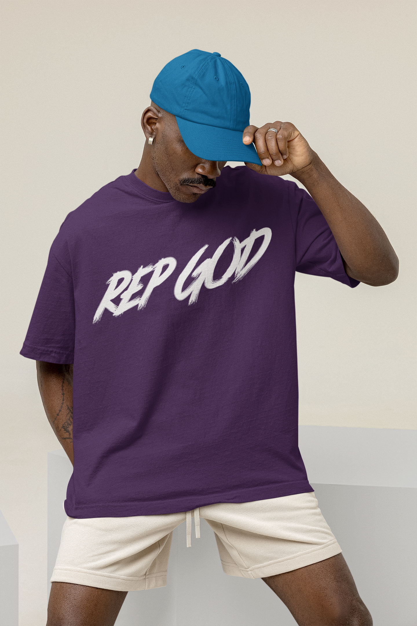 Rep God Oversized T-shirt