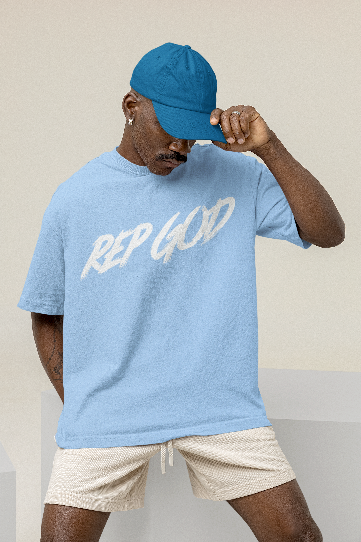 Rep God Oversized T-shirt