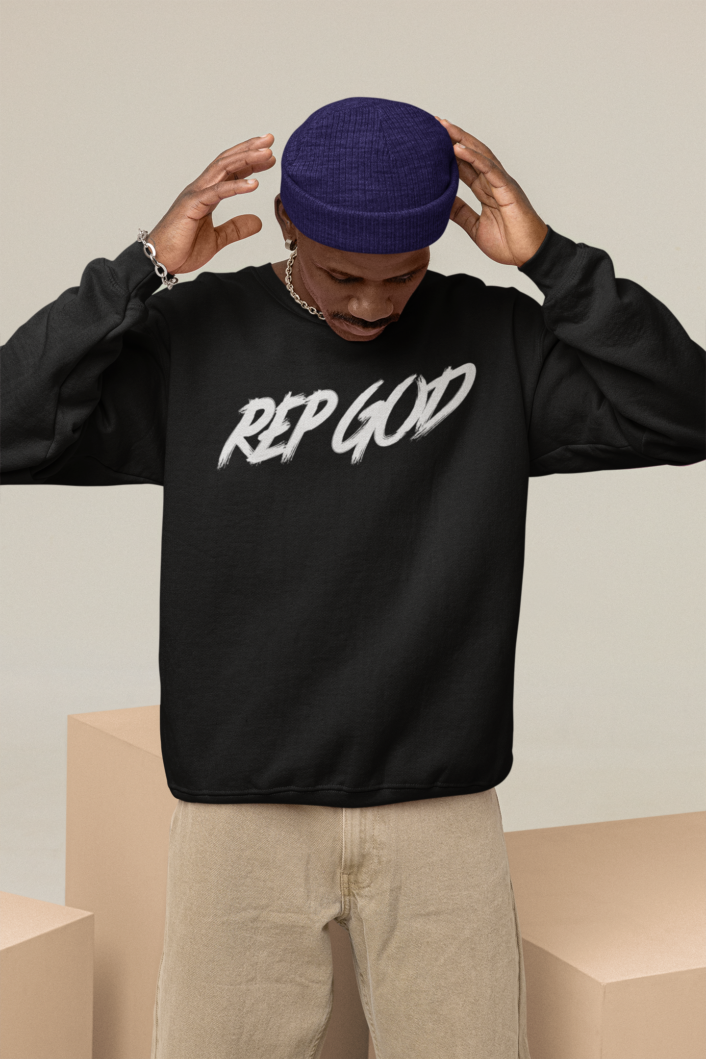 Rep God Sweatshirt