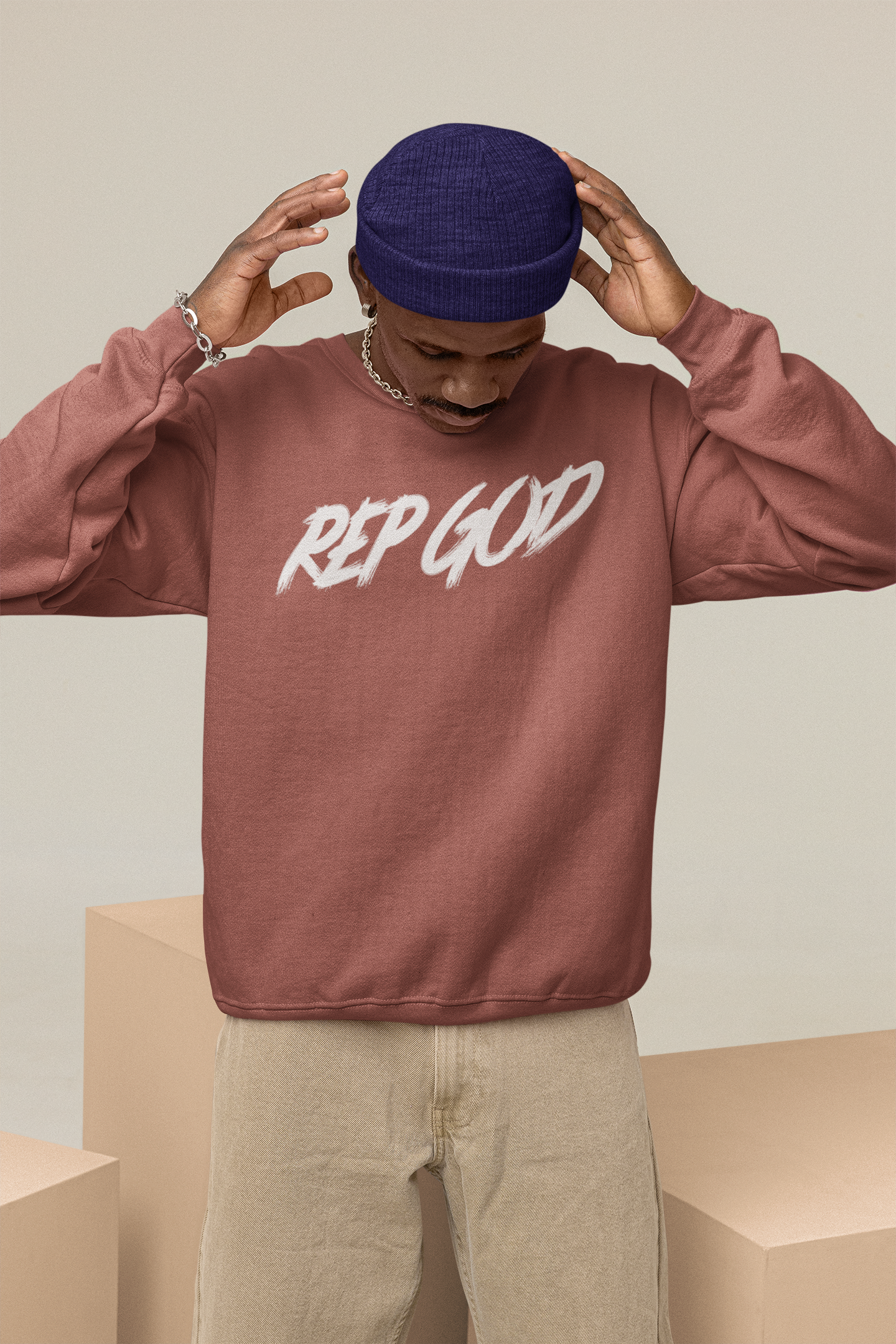 Rep God Sweatshirt