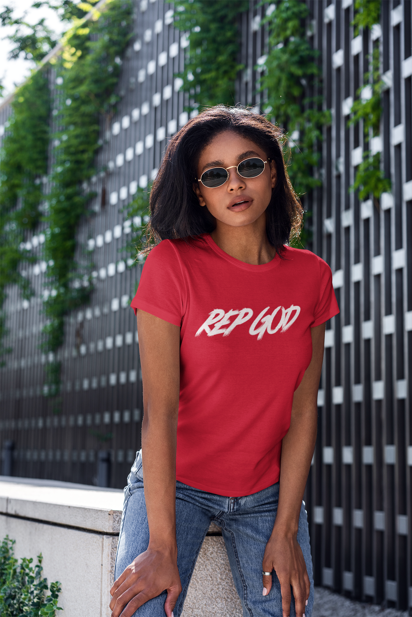 Rep God Women's Tshirt