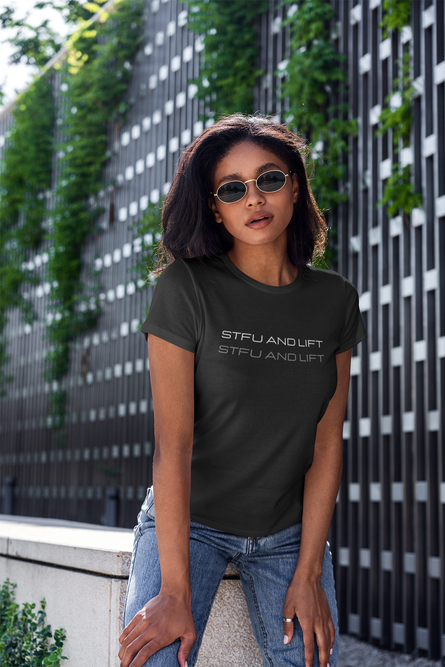 STFU And Lift | Women's T-shirt