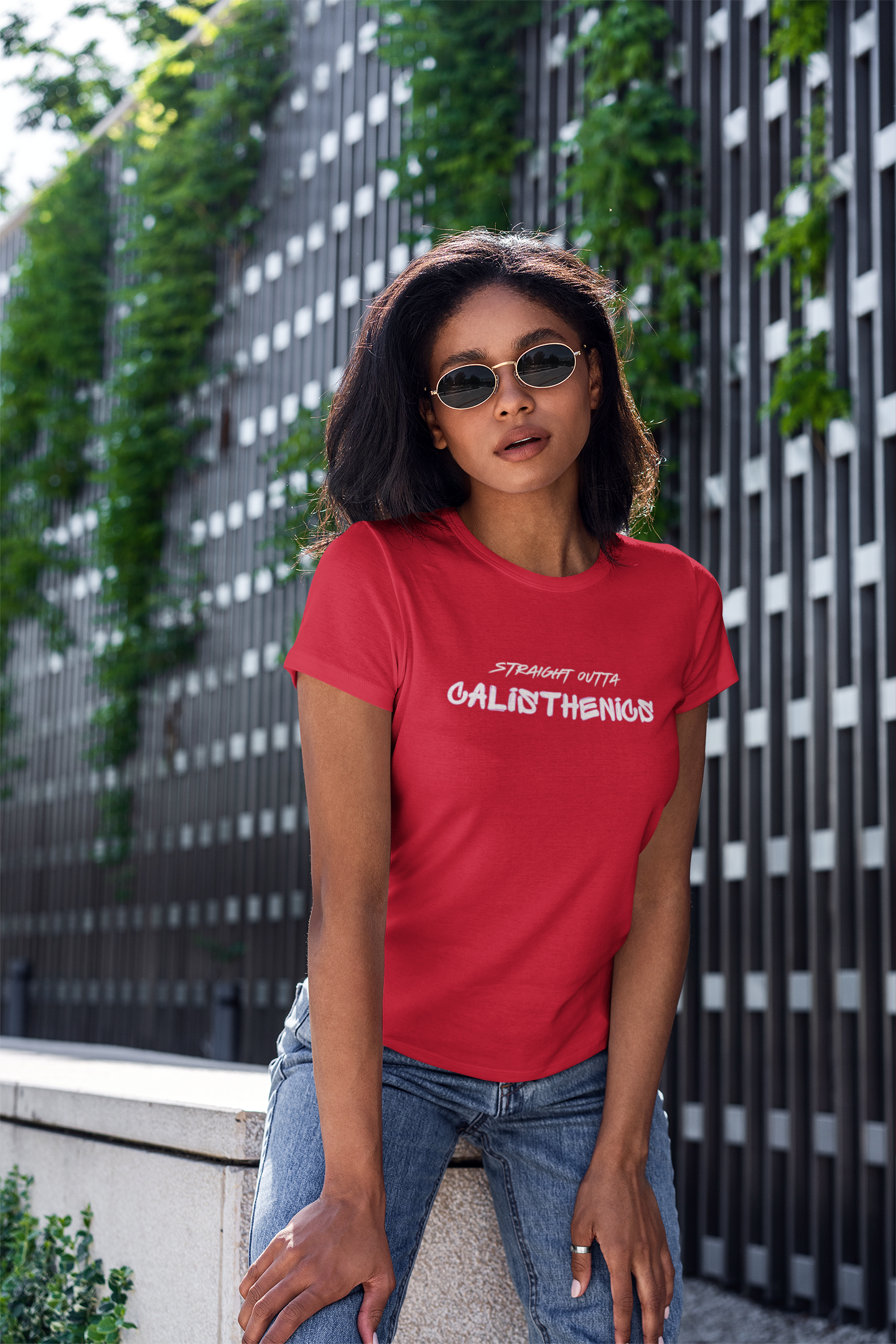 Straight Outta Calisthenics | Women's T-shirt