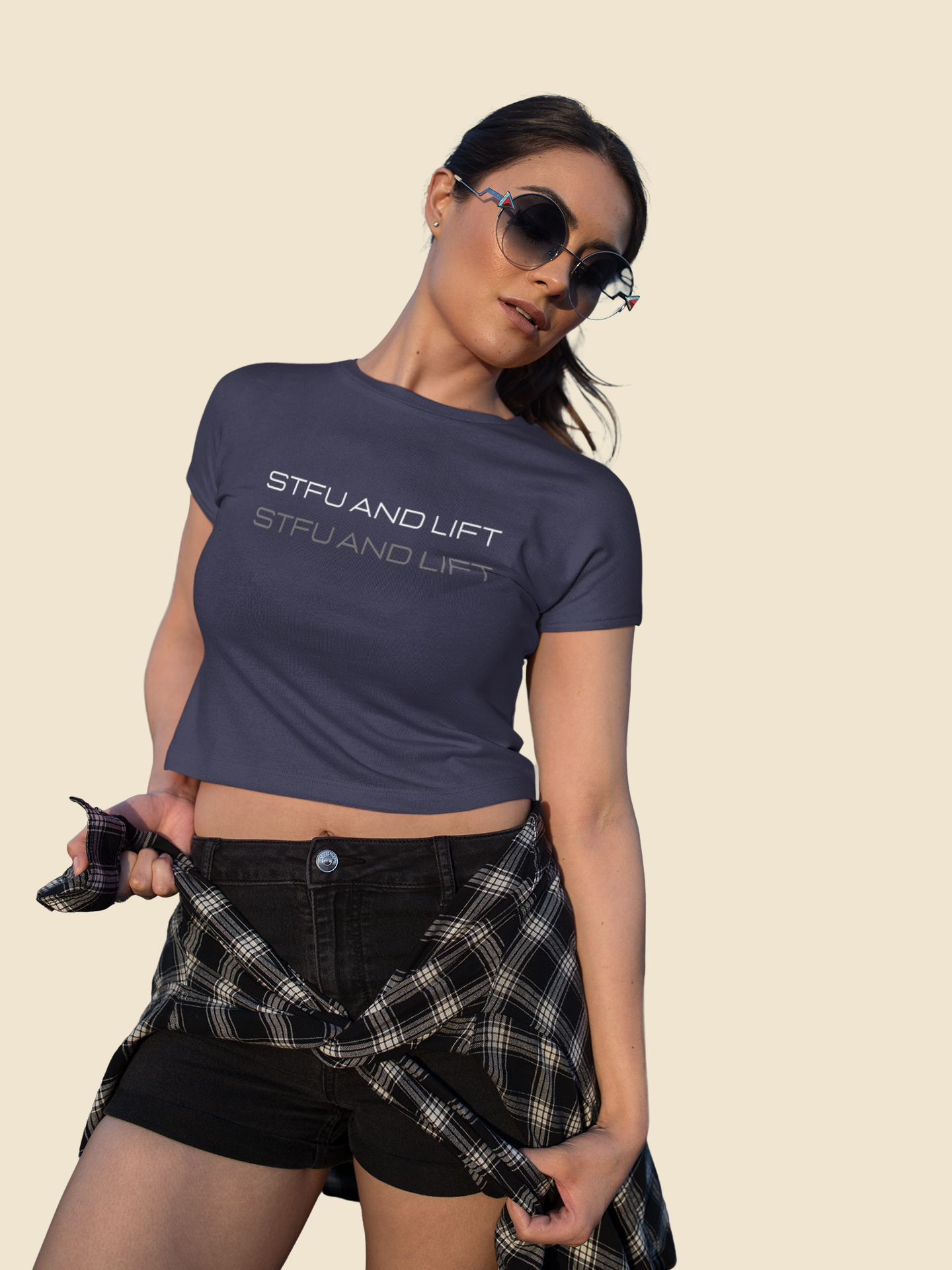 STFU And Lift | Crop Top