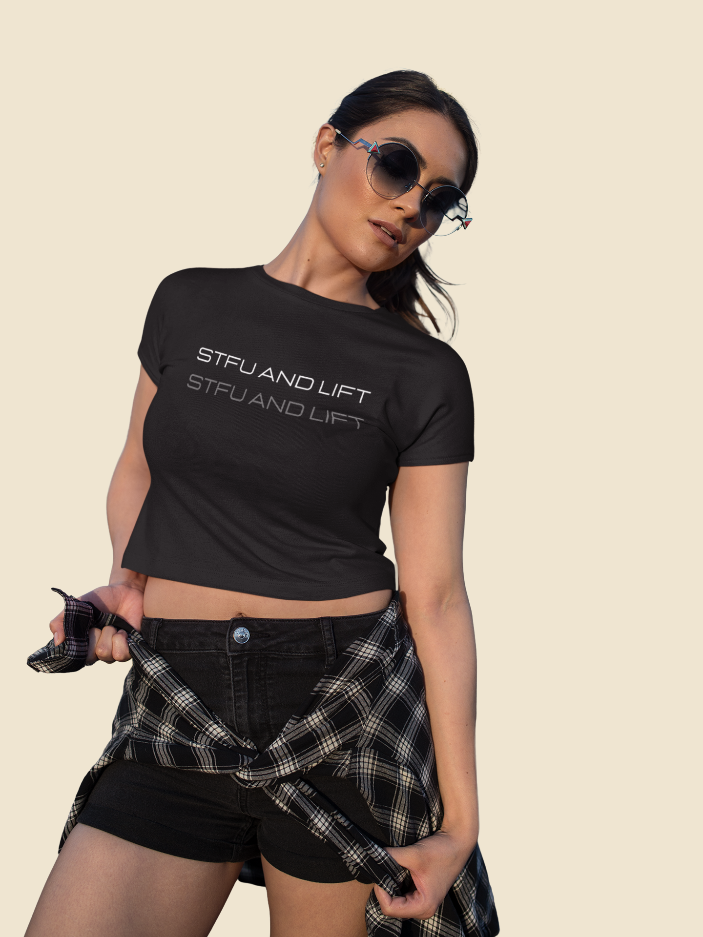 STFU And Lift | Crop Top