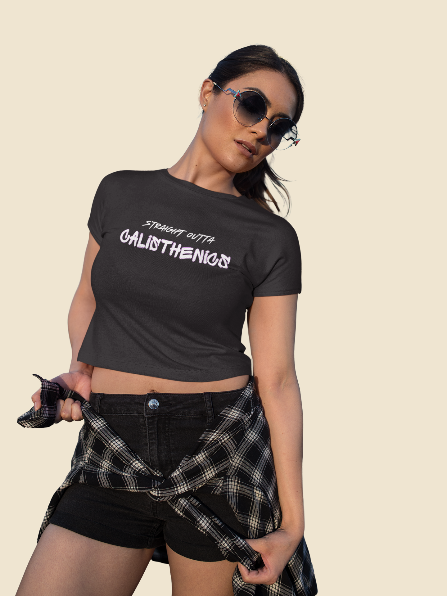 Straight Outta Calisthenics | Crop Top