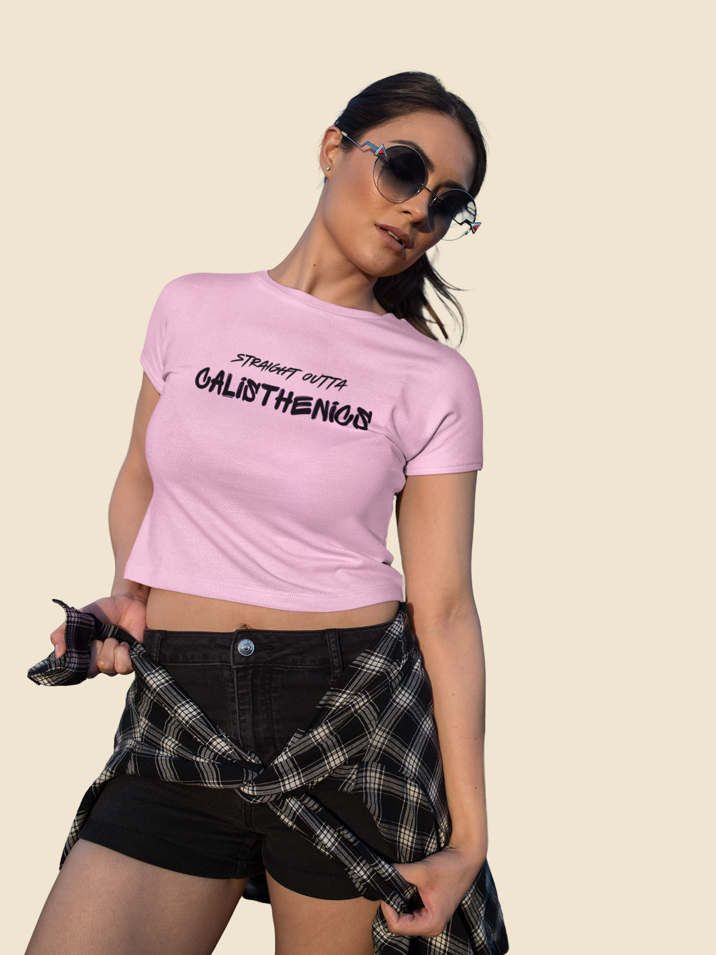 Straight Outta Calisthenics | Crop Top