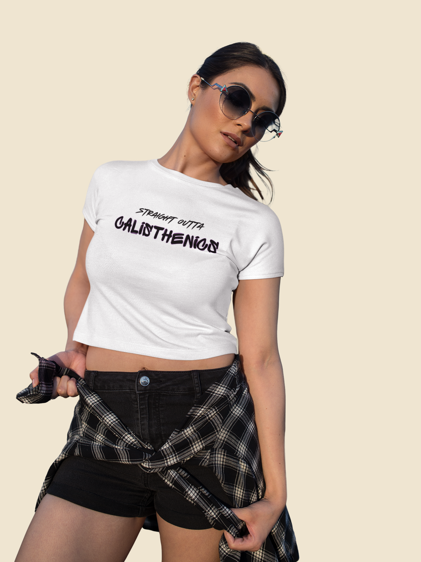 Straight Outta Calisthenics | Crop Top