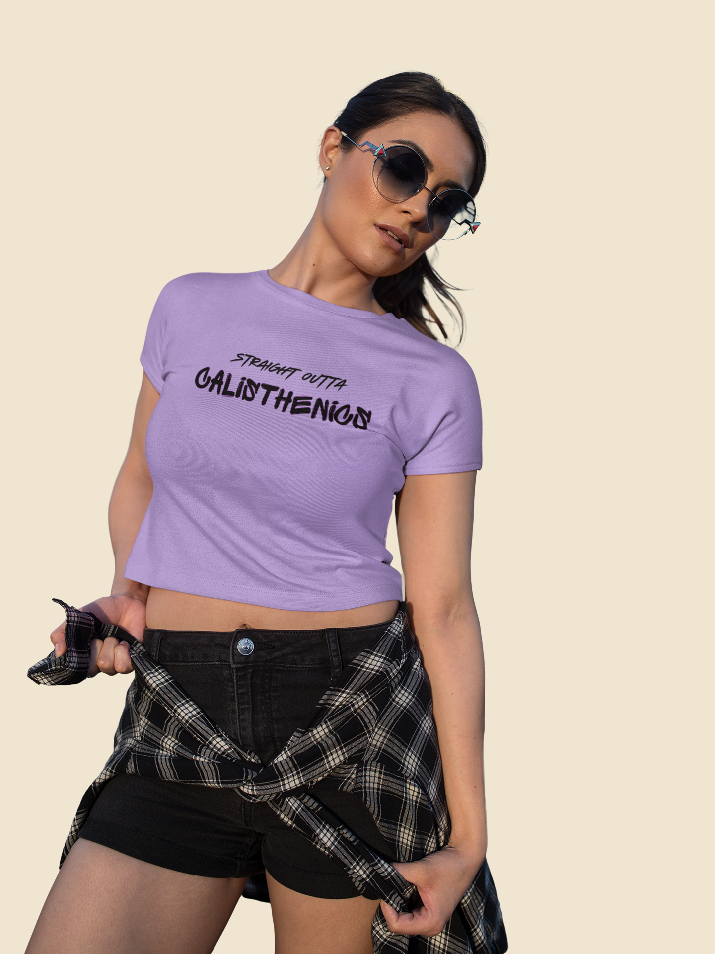 Straight Outta Calisthenics | Crop Top