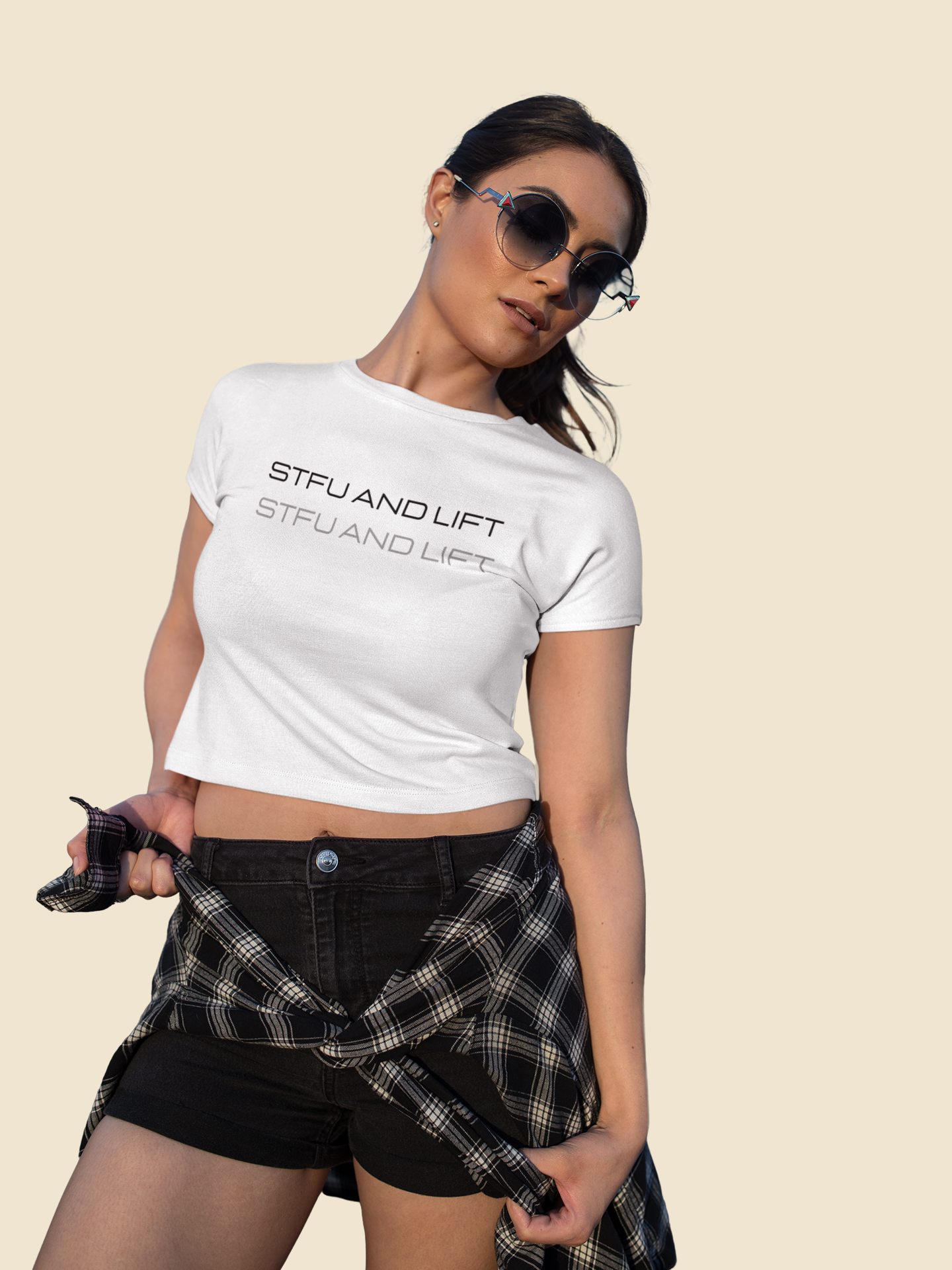 STFU And Lift | Crop Top