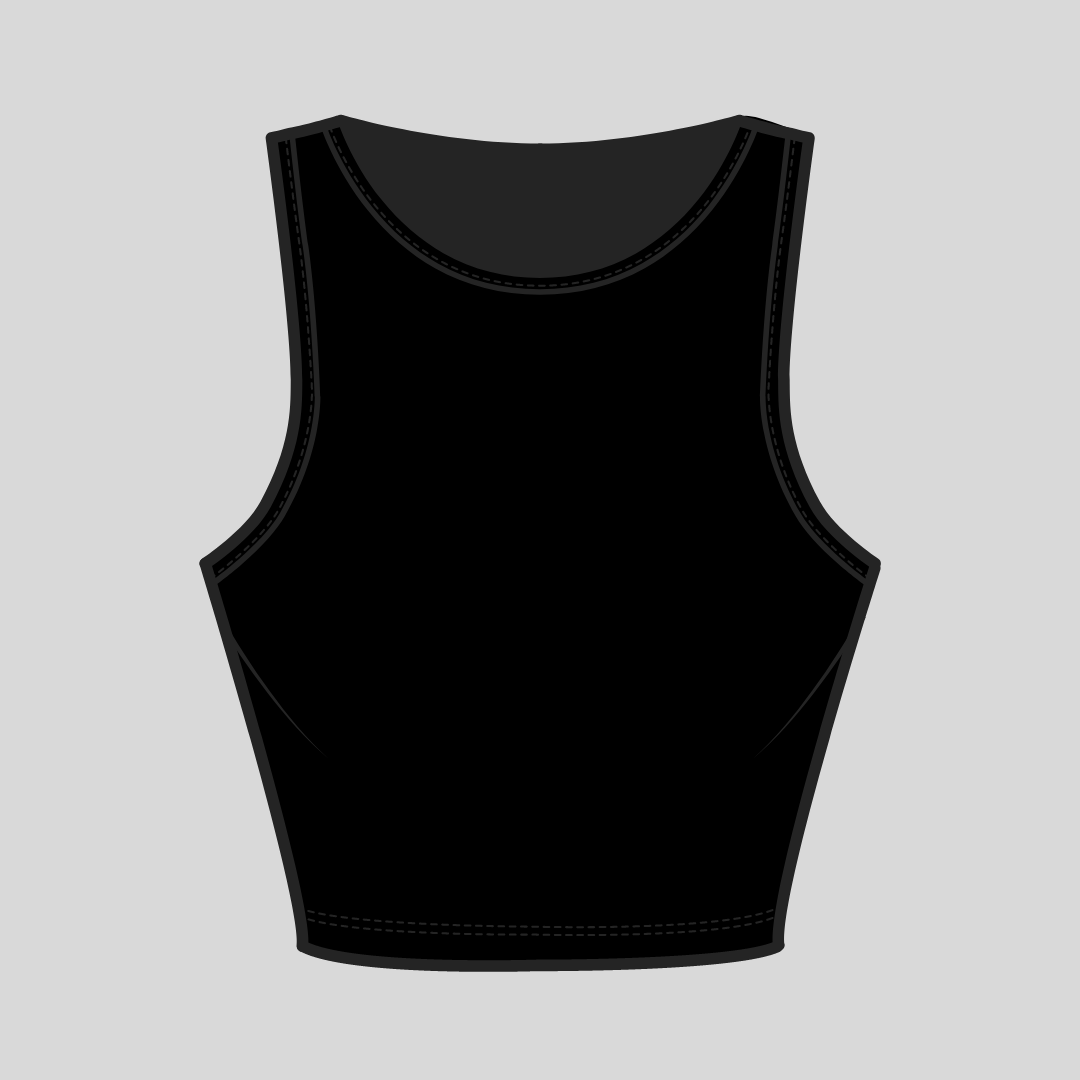 RG Solid Crop Tanks